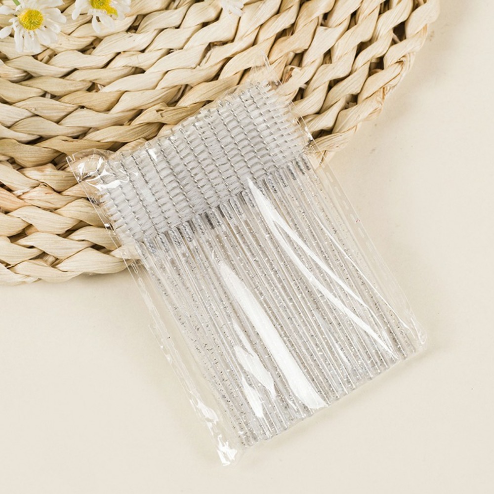 50-100PCS Crystal Eyelash Brus - Eyelash Extension Salon ulasan dan harga