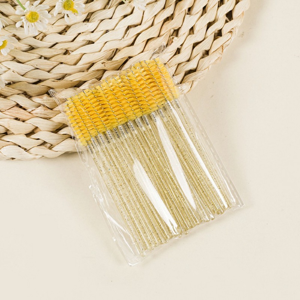 50-100PCS Crystal Eyelash Brus - Eyelash Extension Salon ulasan dan harga