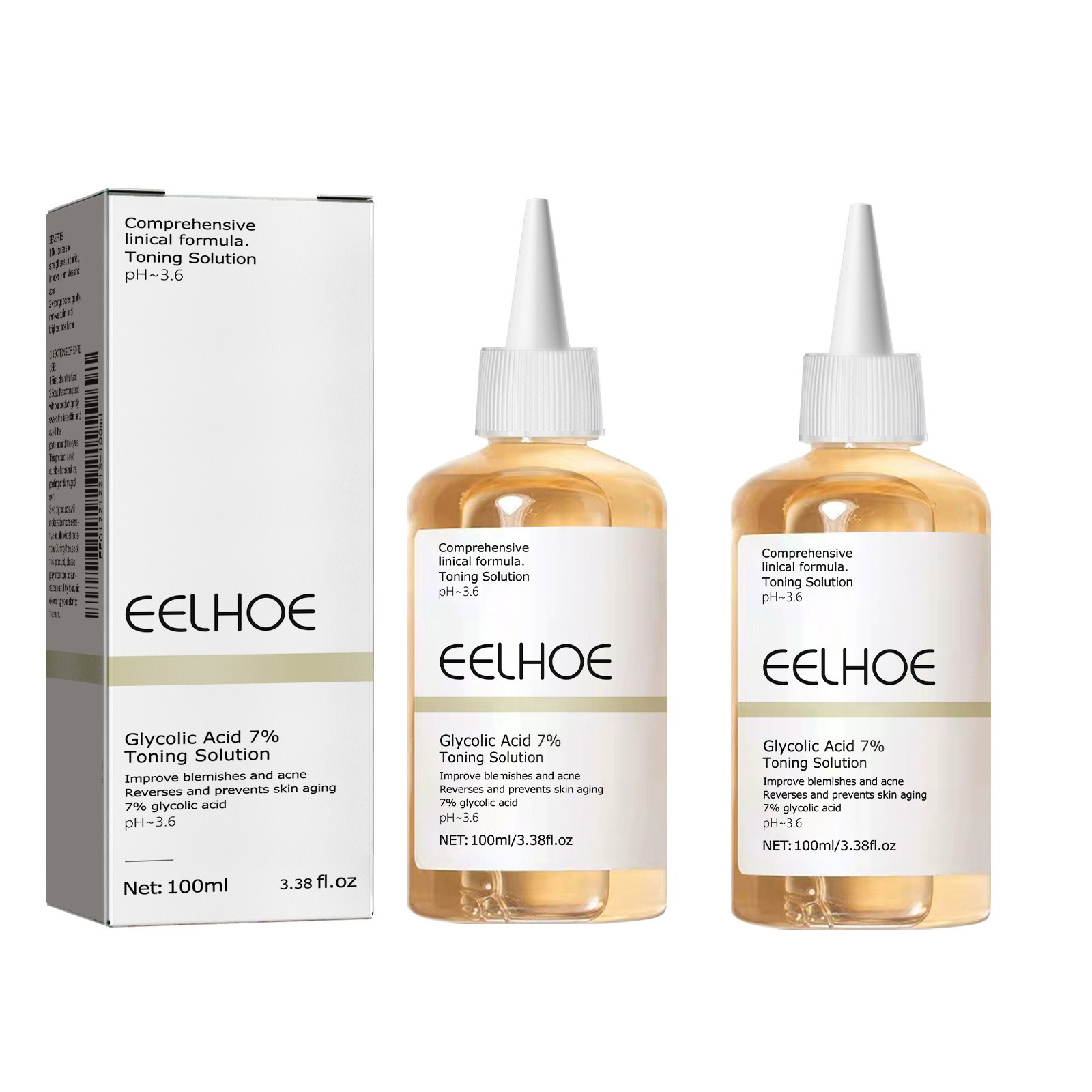 Glycolic Acid 7% Toning Soluti - The Ordinary Serum Hyaluronic Acid ulasan dan harga