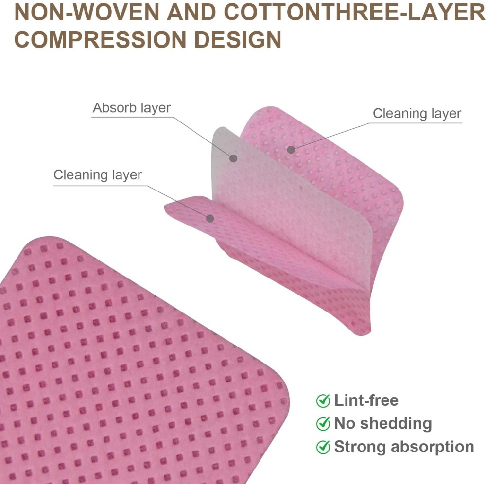 150 Pcs Soft Absorbent Lint-Fr - Eyelash Extension Remover ulasan dan harga